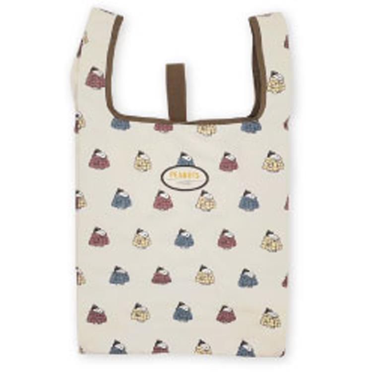 スヌーピー エコバッグM ほっこり チラシ 295793 ほっこりウィンター