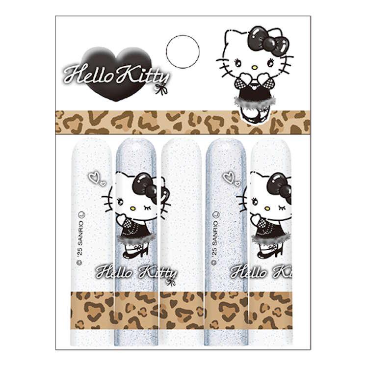 ハローキティ えんぴつキャップ ブラックリボン 鉛筆キャップ 芯保護 5