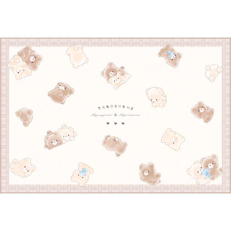 たろちゃんず 長方形ランチクロス くまたろず ランチマット お弁当包み