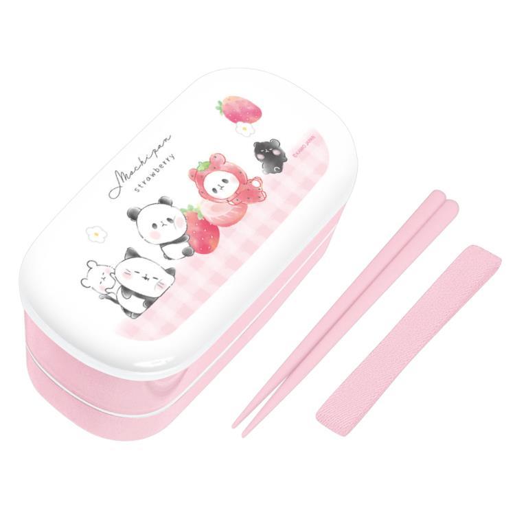 もちもちぱんだ 細長2段ランチボックス 297883 パンダ mochipan