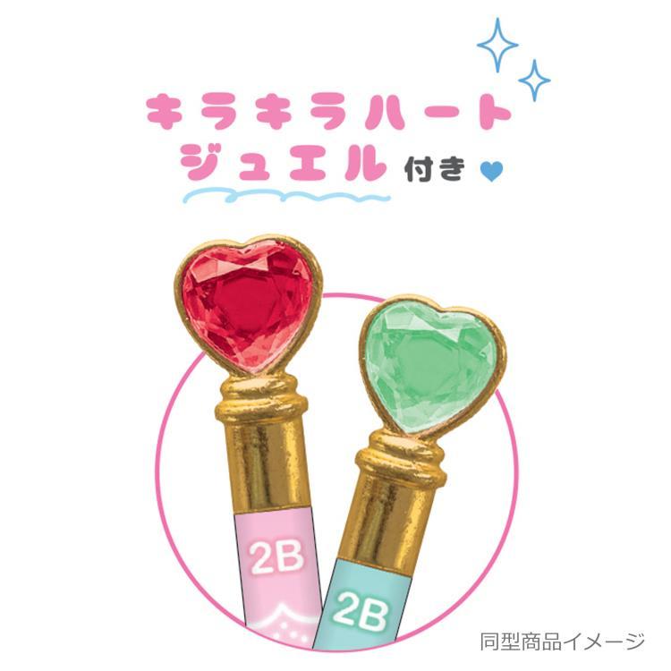 ポチャッコ ハートジュエリー鉛筆2B 071574 キラキラリボン Pochacco