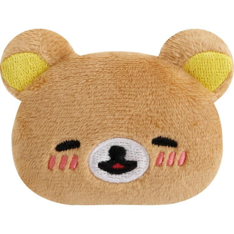 リラックマ ぬいぐるみバッジ AB38601 えもじーずぬいぐるみ フェイス