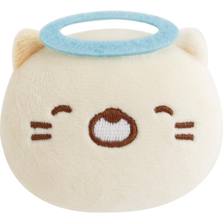 すみっコぐらし ぬいぐるみバッジ ねこ AB38704 えもじーずぬいぐるみ