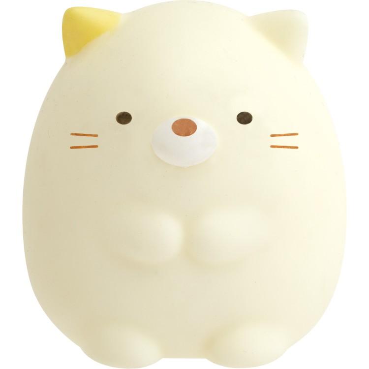 もにまるず　すみっこぐらし　ねこ　スクイーズ すみっコぐらし ぷにぷにマスコット ねこ グミグミパーティー