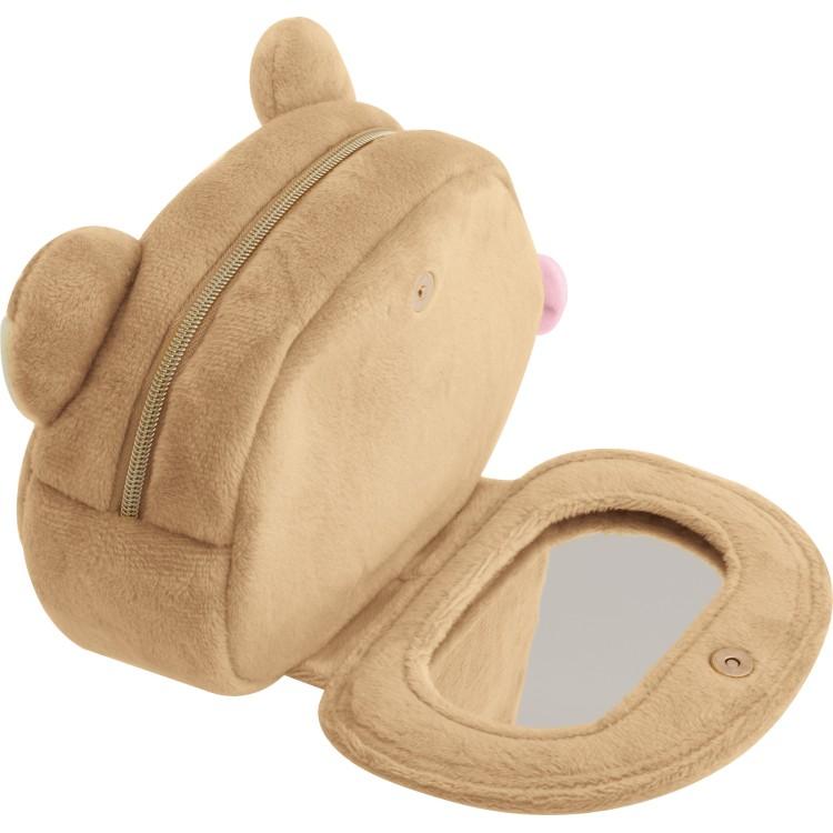 リラックマ ミラー付ぬいぐるみポーチ Makeup Rilakkuma メイクアップ