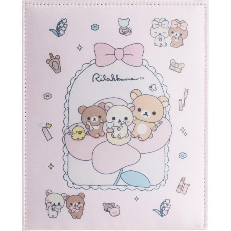 リラックマ 折りたたみミラー Makeup Rilakkuma フラワー メイクアップ