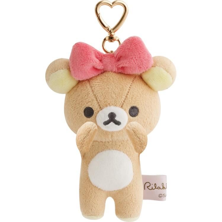 12月下旬以降〜出荷 リラックマ ぶらさげぬいぐるみ Makeup Rilakkuma