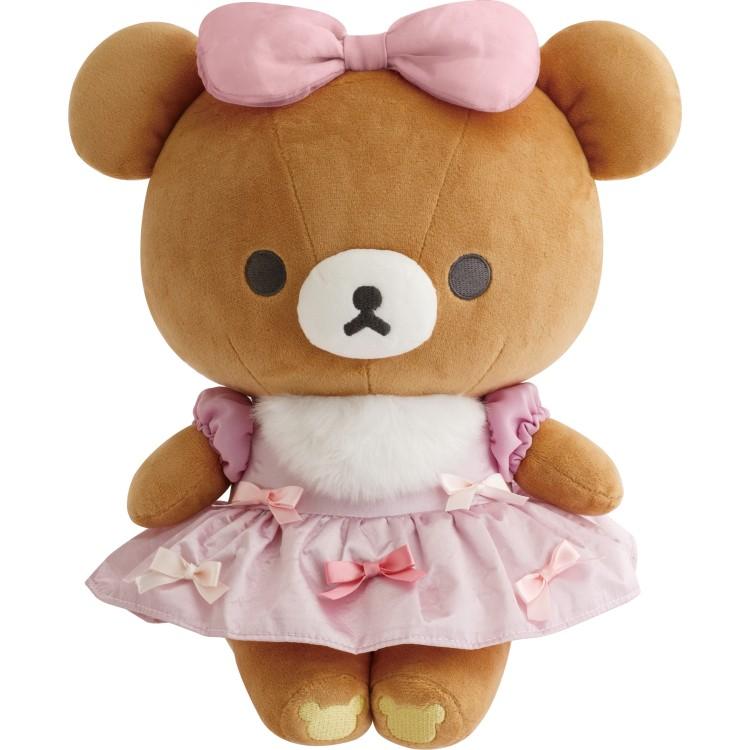 リラックマ ぬいぐるみM チャイロイコグマ Makeup Rilakkuma メイク