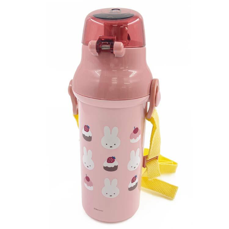 ミッフィー ワンタッチボトル480ml 食洗機対応 ピンク 054467 miffy