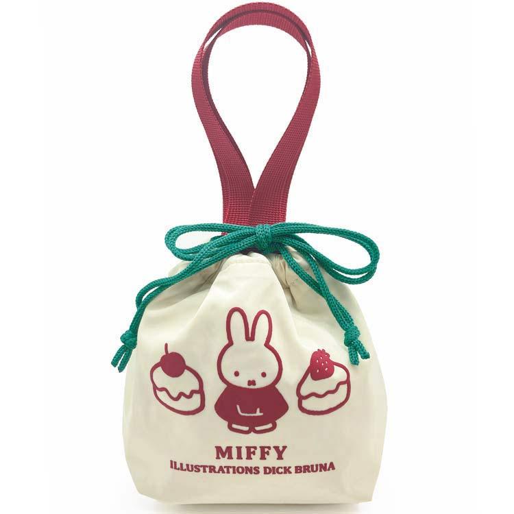 ミッフィー 保冷ミニ巾着 アイボリー 054504 miffy ディックブルーナ