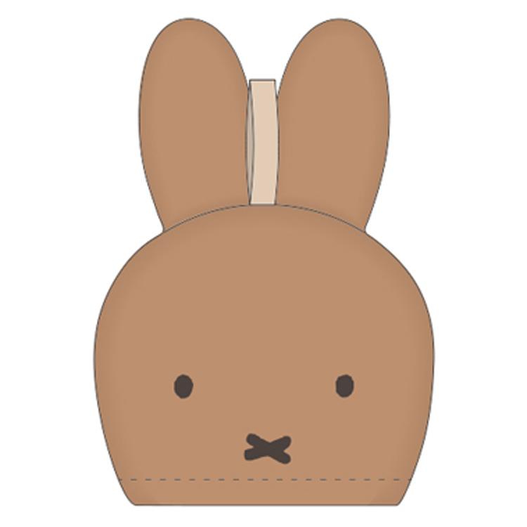ミッフィー マスコットタオル 茶 054641 ループタオル miffy ディック