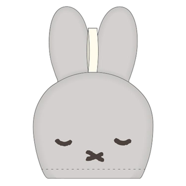 ミッフィー マスコットタオル グレー 054658 ループタオル miffy