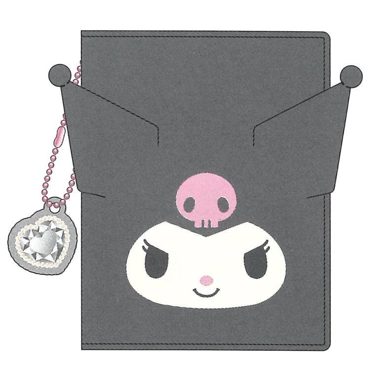 クロミ♡ボア♡収納ケース クロミ ボアトレカケース 037219 KUROMI サンリオ : キャラクター雑貨