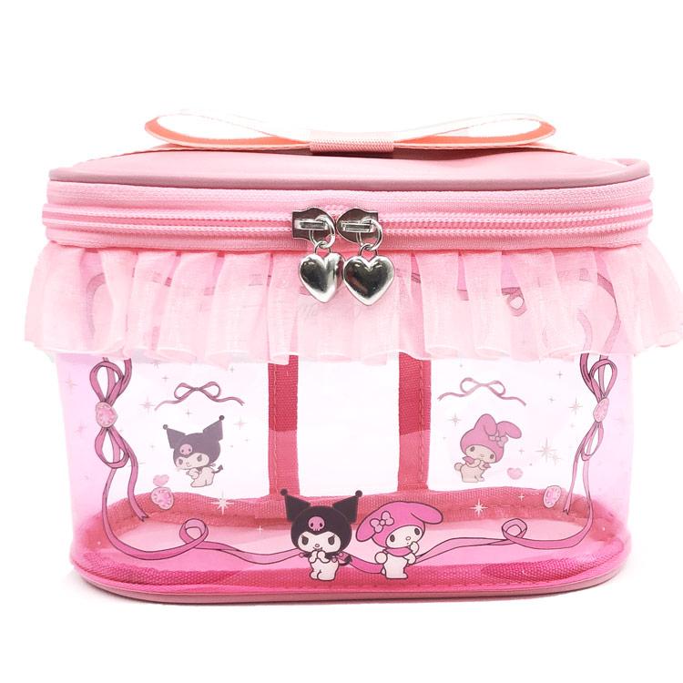 マイメロディ&クロミ バニティポーチ リボン 037196 My Melody KUROMI