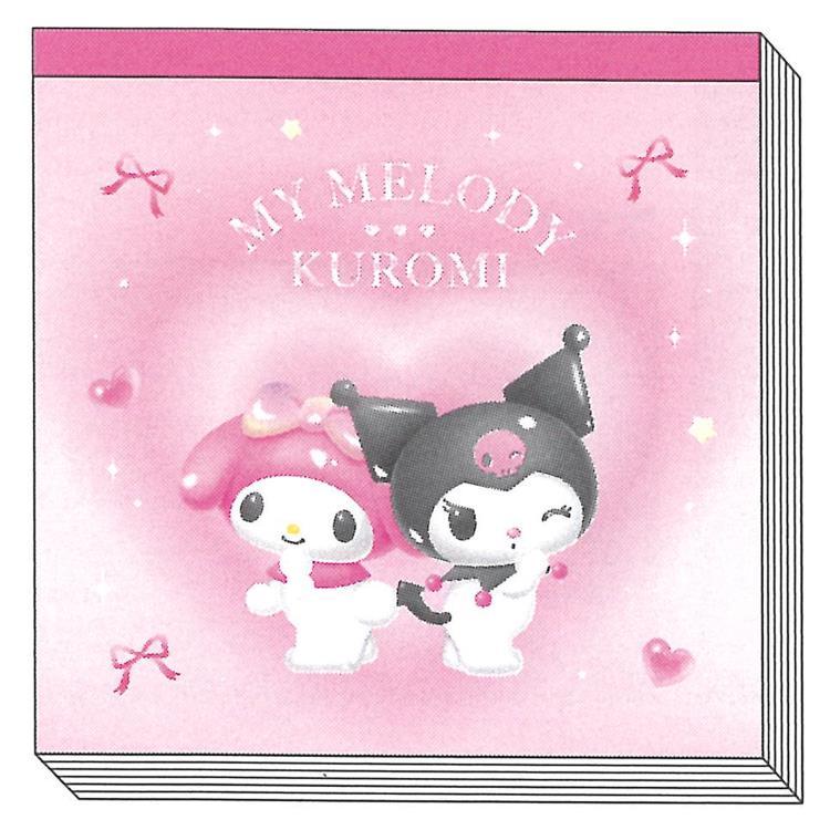 マイメロディ&クロミ スクエアメモ ドリーム 036908 My Melody KUROMI