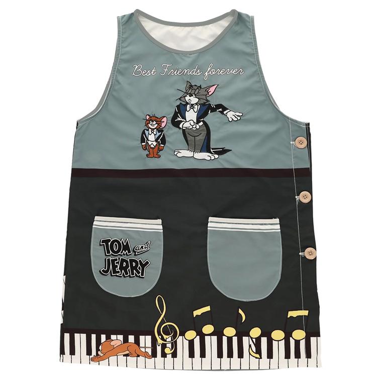 トムとジェリー 割烹着 クラシックフレンド 432619 エプロン 大人用