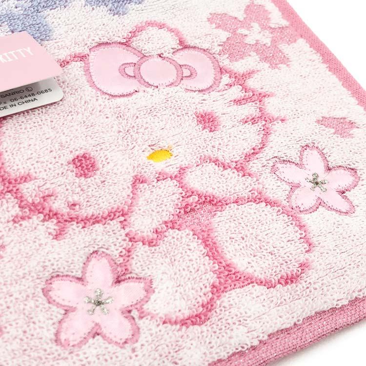 ハローキティ タオルハンカチ 桜 903080 26SS Hello Kitty サンリオ