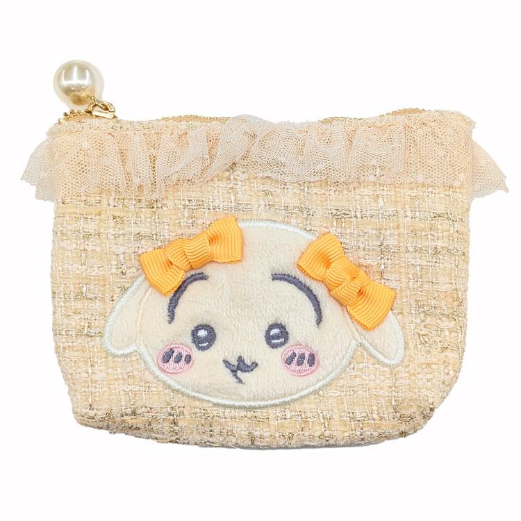 ちいかわ ツイードティッシュポーチ うさぎ 348729 リボンコスメ