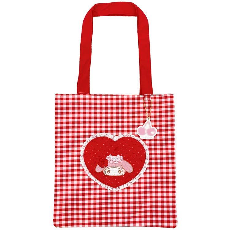 マイメロ　ト一トバック マイメロディ トートバッグ 564709 ホイップチェリー : キャラクター