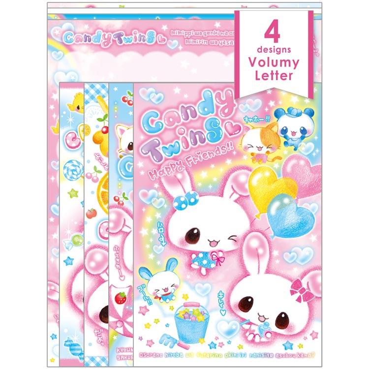 キャンディツインズ ボリューミーレター 001422 平成レトロ