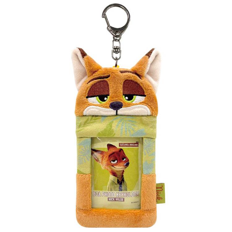 ズートピア 17971 ボアフォトキーホルダー ニック・ワイルド 推し活