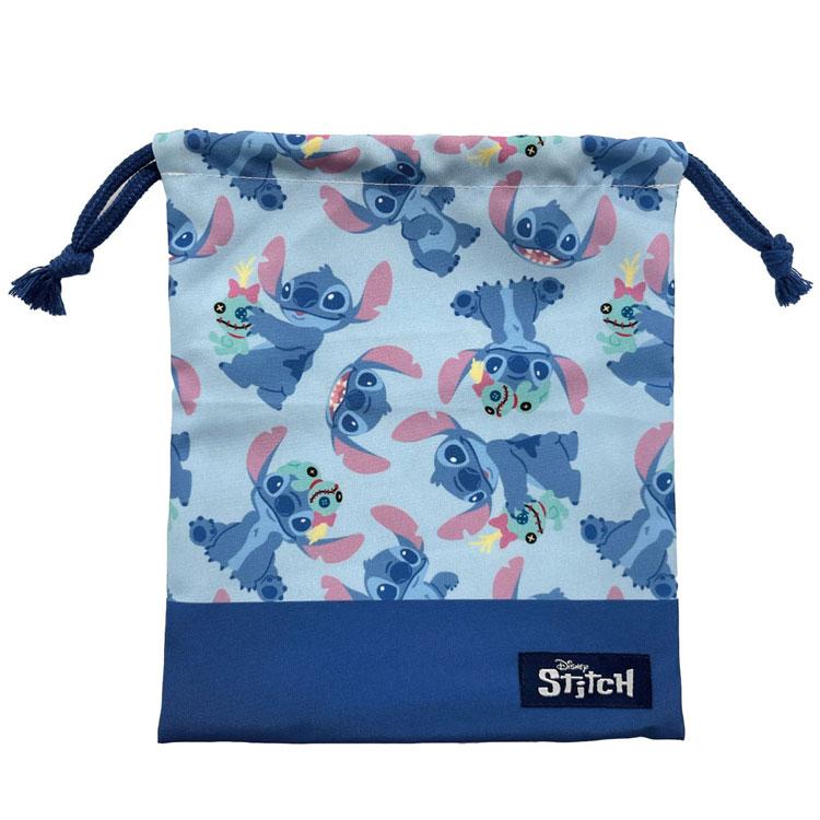 ⑧ 巾着 Disney summer splash 2009 スティッチ スティッチ 巾着小 ブルー 202991 入園入学 Disney ディズニー