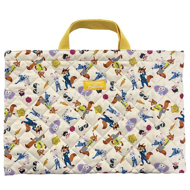 ズートピア キルトチャームバッグ クリーム 203134 入園入学 Disney