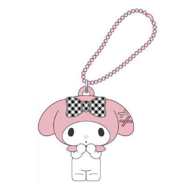 マイメロディ PVCマスコット ボールチェーン マスコット ダイカット