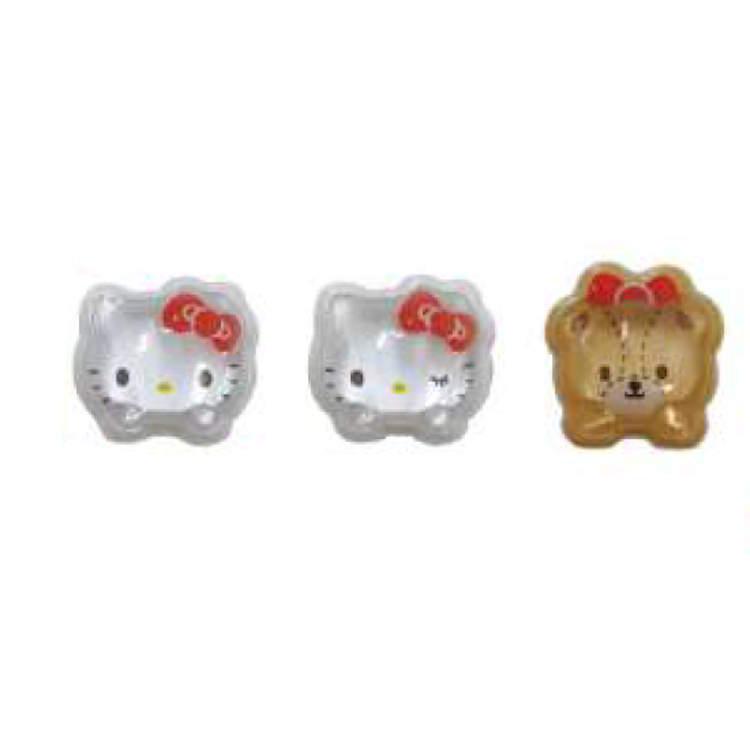 ハローキティ マルチデコパーツ 3P ぷっくりパーツ デコ