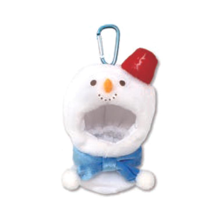 雪だるま プラッシュコスチューマー おでかけマスコット