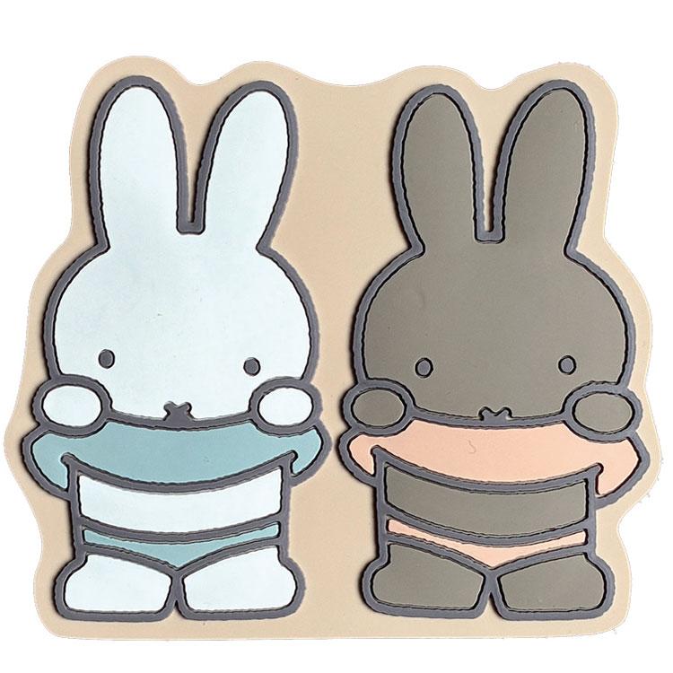 ミッフィー PVCシートベルトストッパー ミッフィー＆メラニー 729285 カー用品 ディックブルーナ Dick Bruna