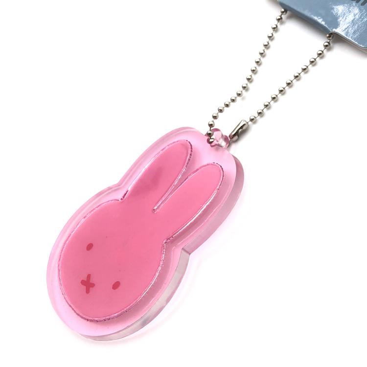ミッフィー リフレクターラバーキーホルダー miffyフェイス PK Dick