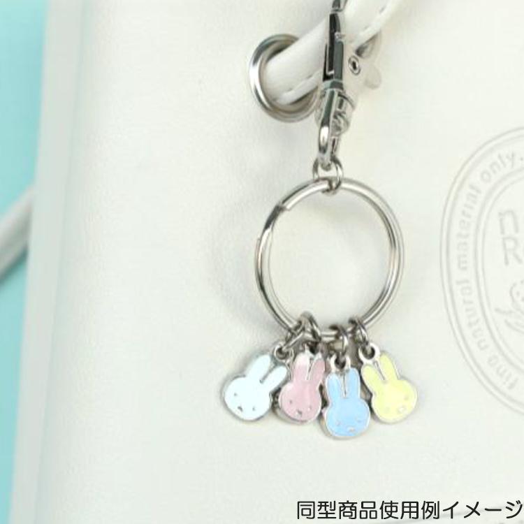 ディックブルーナ 4連タイニーチャーム モノクロ フェイス Dick Bruna