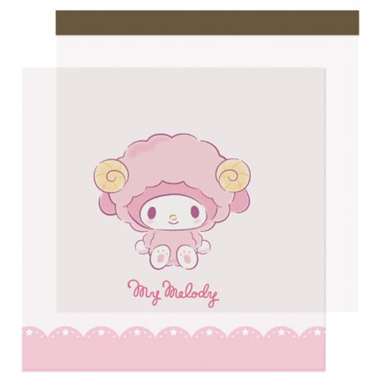 マイメロディ スクエアメモ 081434 おやすみひつじ SANRIO サンリオ