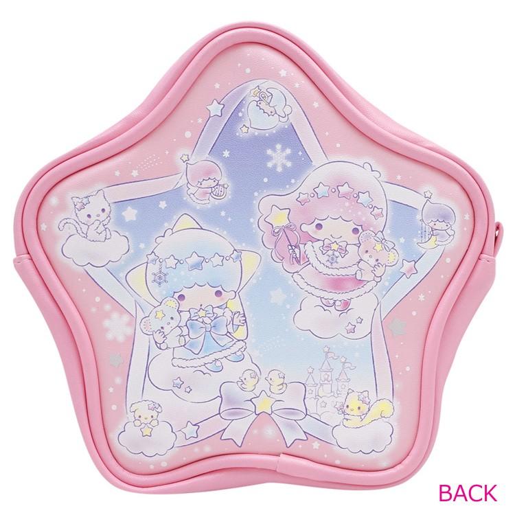 リトルツインスターズ 8203-489 星型ポーチ 雪灯りのファンタジー