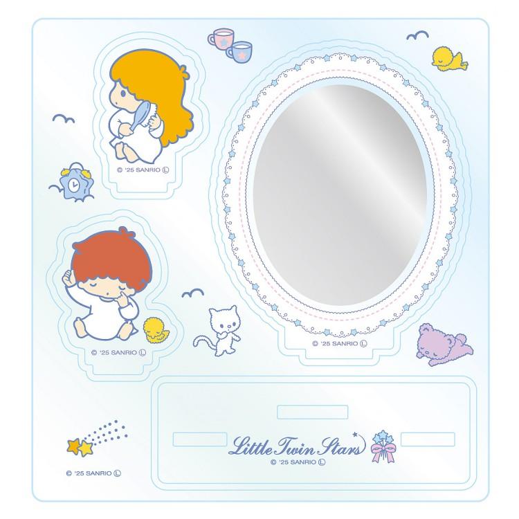 リトルツインスターズ 8203-495 アクリルスタンドミラー レトロムーン
