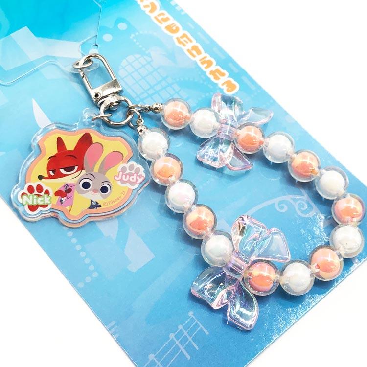 ズートピア2 8203-501 キャンディビーズキーチェーン ニック＆ジュディ