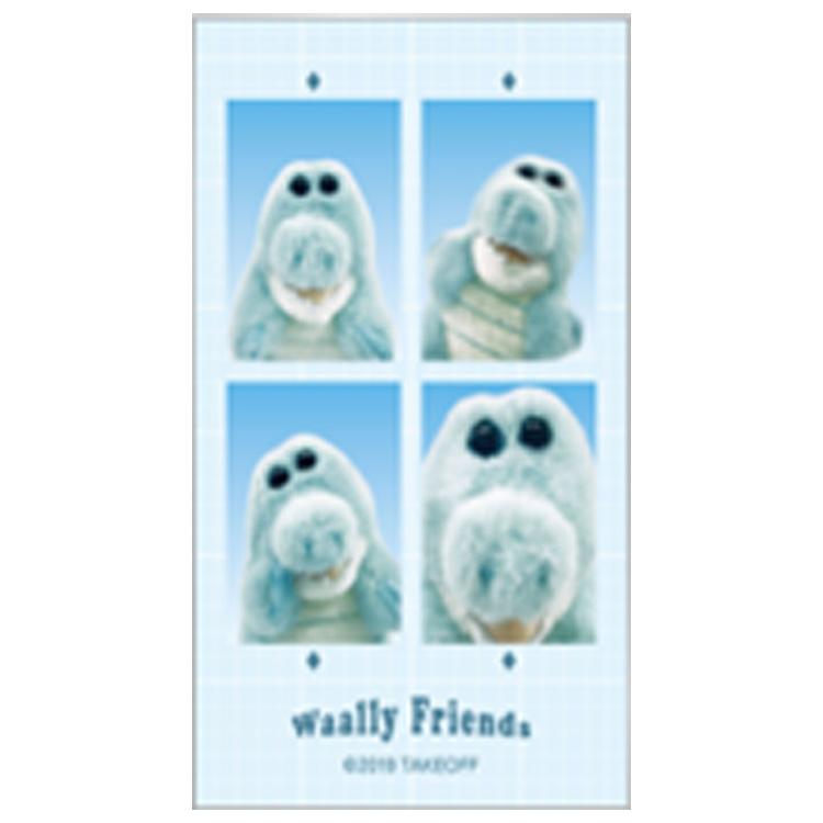 ワーリーフレンズ 証明写真風ステッカー レイリー4コマ 307519 マリモ