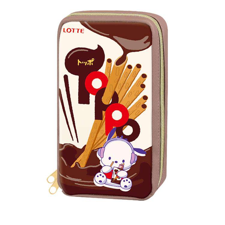 トッポ×ポチャッコ お菓子型ペンケース 筆箱 ふでばこ ペンポーチ お