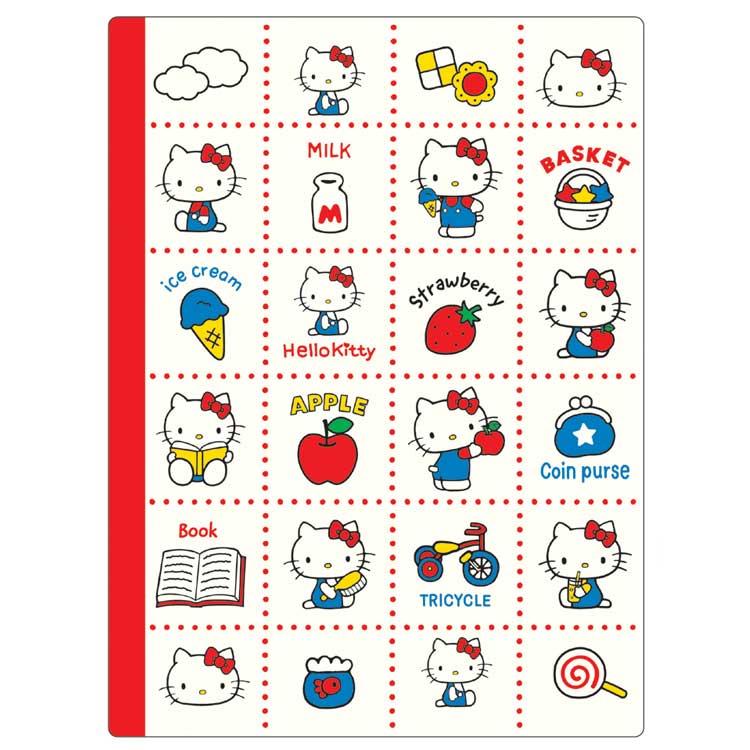 サンリオキャラクターズ スタンプ 80種 2014 レトロ キティ マイメロ ハローキティ 大人のスタンプ帳 レトロ 314269 SANRIO サンリオ