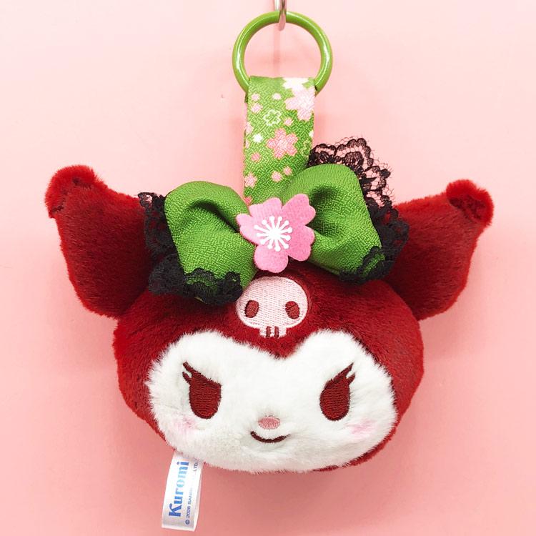 クロミ フェイスタグマスコット 220714 抹茶着物 KUROMI サンリオ