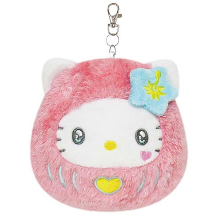 ハローキティ パスケース 617578 だるまシリーズ 和雑貨 SANRIO