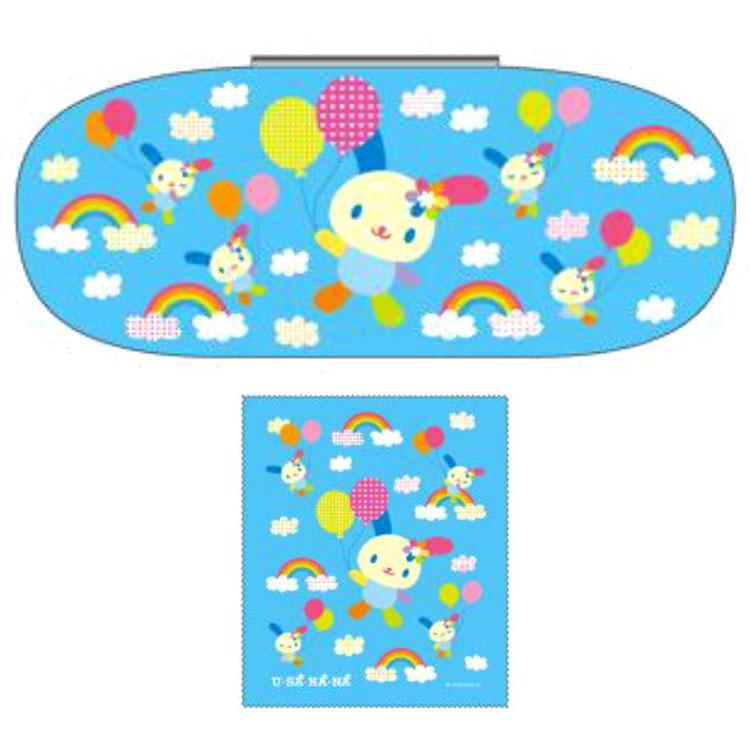 ウサハナ メガネケース BL 331996 クロス付 SANRIO サンリオ