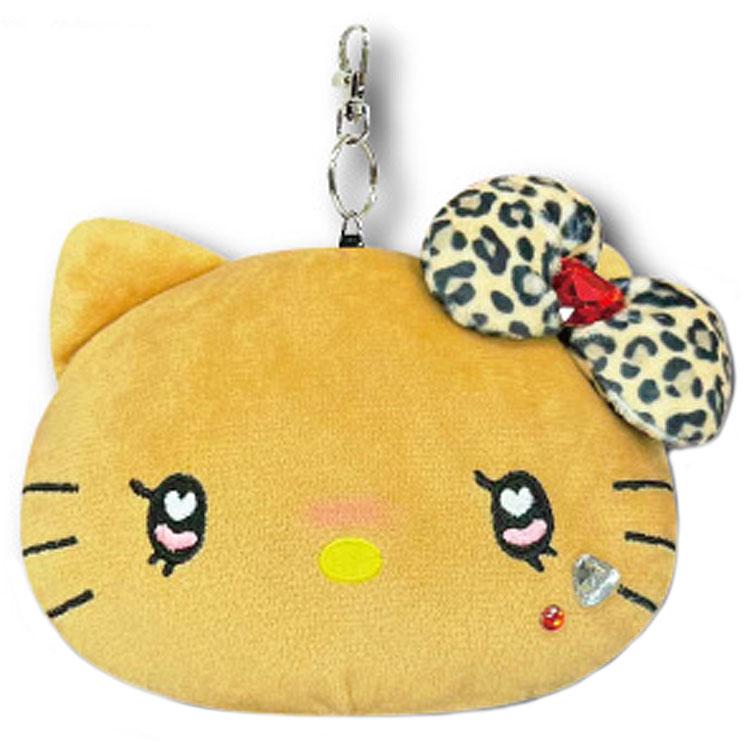 サンリオ　ハローキティ　フェイスリールパスケース　ギャル　4種コンプリート ハローキティ フェイスリールパスケース ブラウン 167991 ギャル3