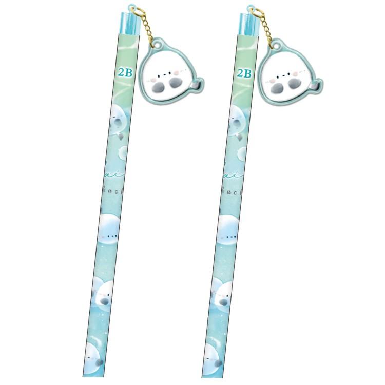 2本セット】ずっとシマエナガ ドロップチャーム鉛筆2B フェアリー