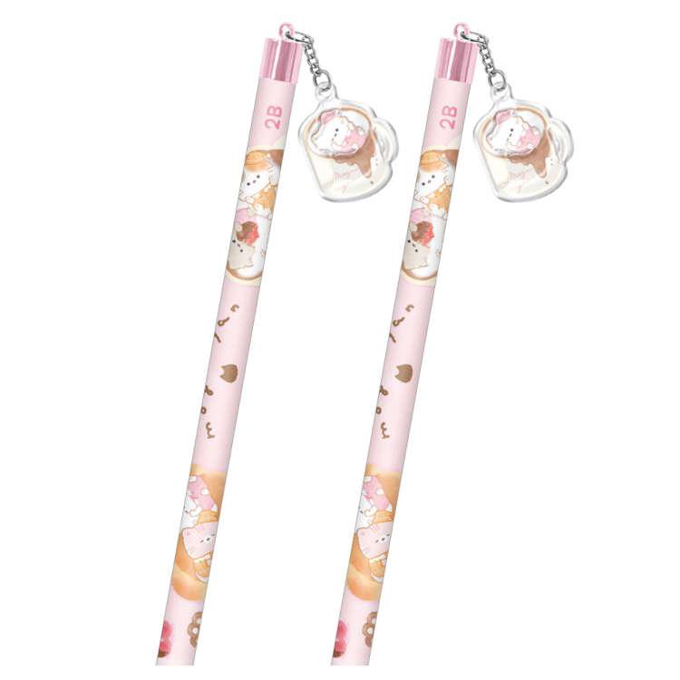 2本セット】もぐにゃん ドロップチャーム鉛筆2B よふかし チャーム