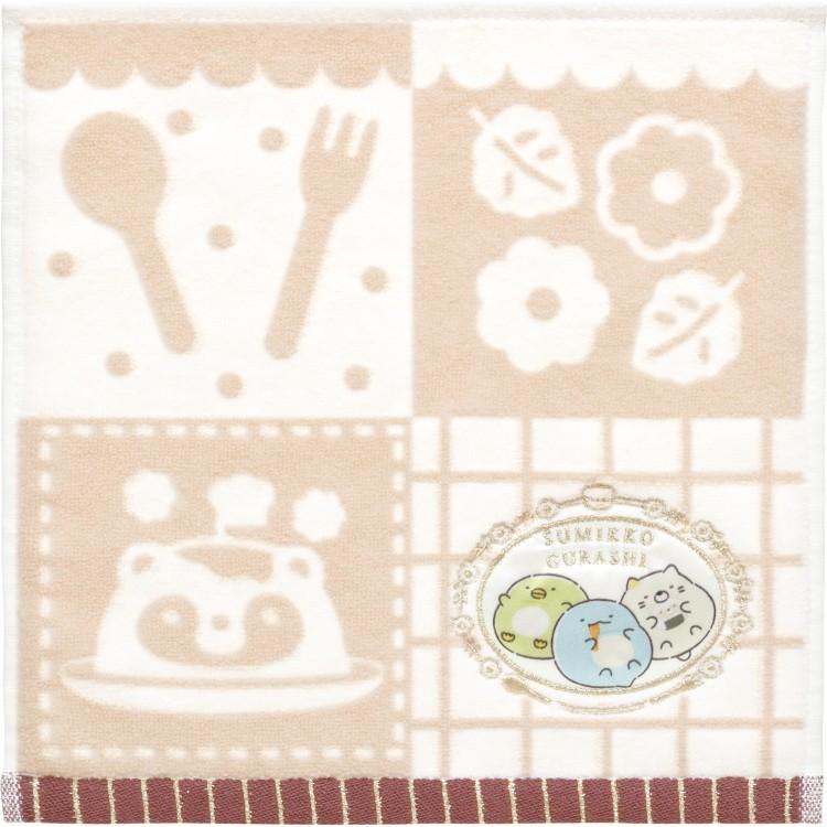 2月中旬以降〜出荷】 すみっコぐらし ミニタオル CM56701 たぬきの