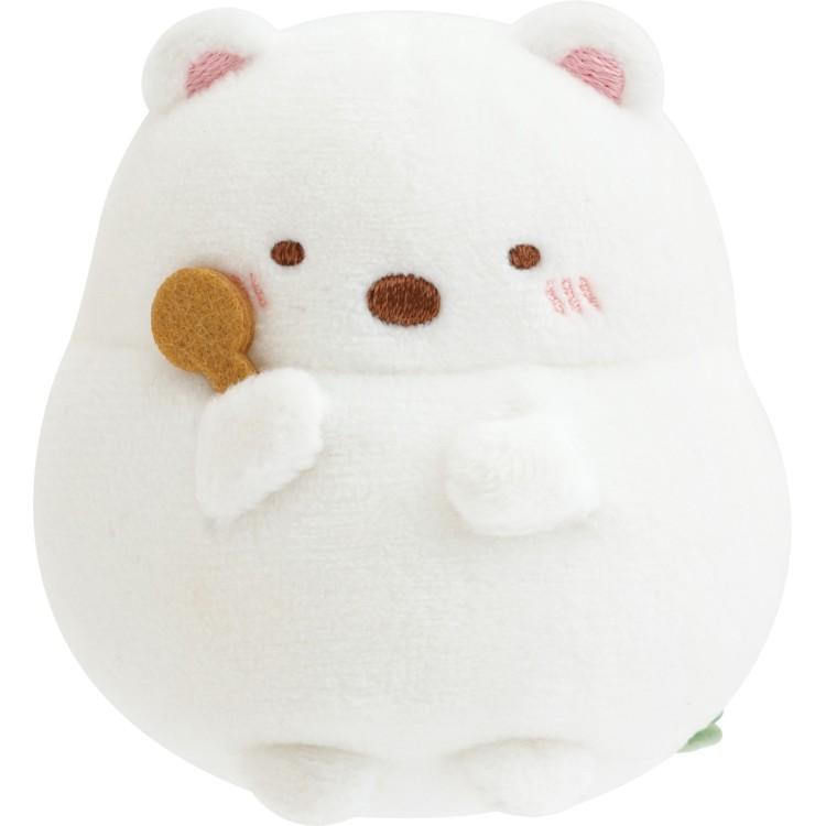 すみっコぐらし てのりぬいぐるみ しろくま たぬきのまんまる