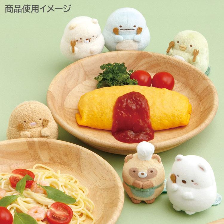 すみっコぐらし てのりぬいぐるみ とんかつ たぬきのまんまる