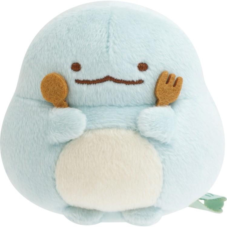 すみっコぐらし てのりぬいぐるみ とかげ たぬきのまんまるレストラン